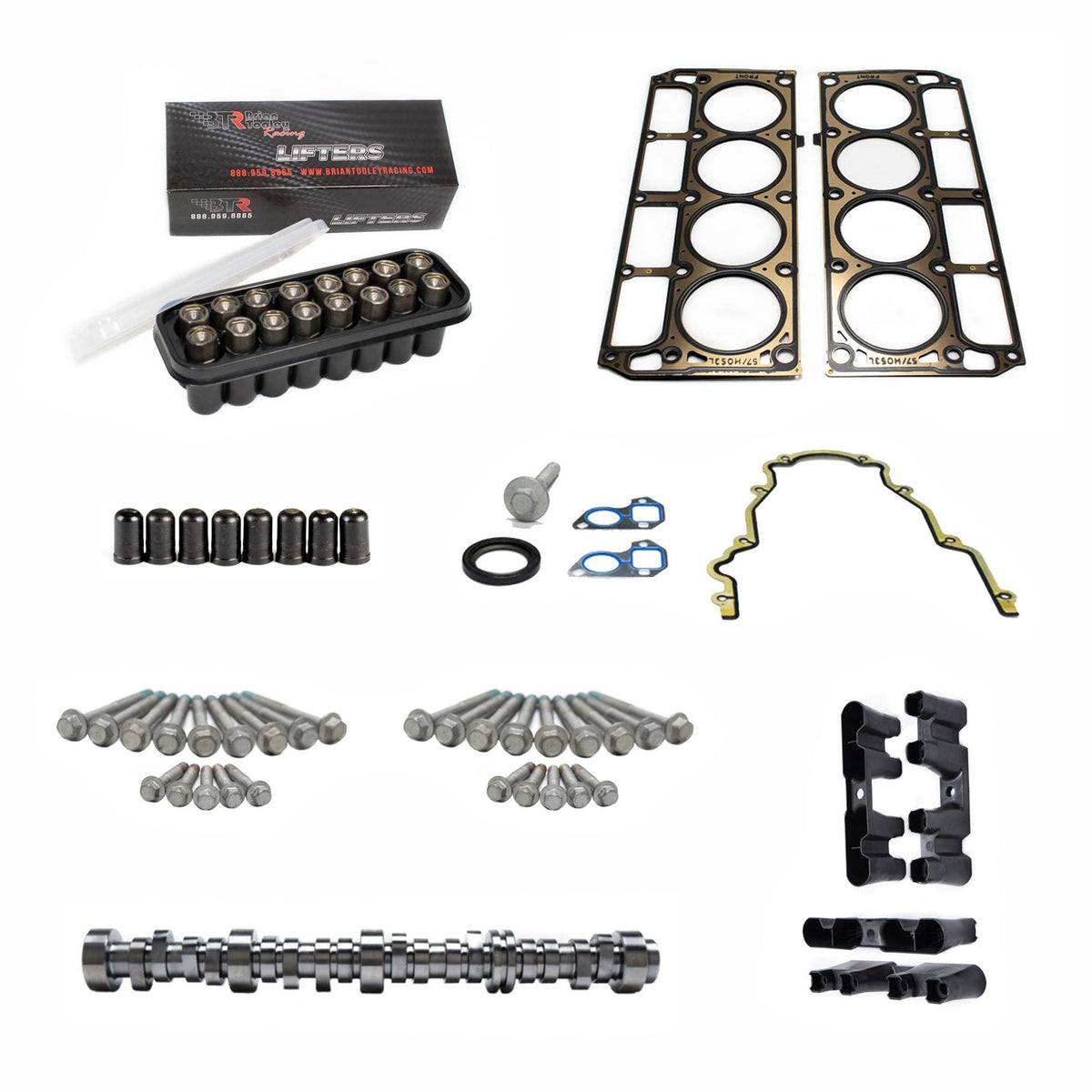 BTR LS STOCK CAM AND DOD / AFM CONVERSION KIT FOR GEN IV 5.3 LS TRUCK ENGINES