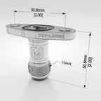 Full Race Large Turbo Drain Flange -10AN