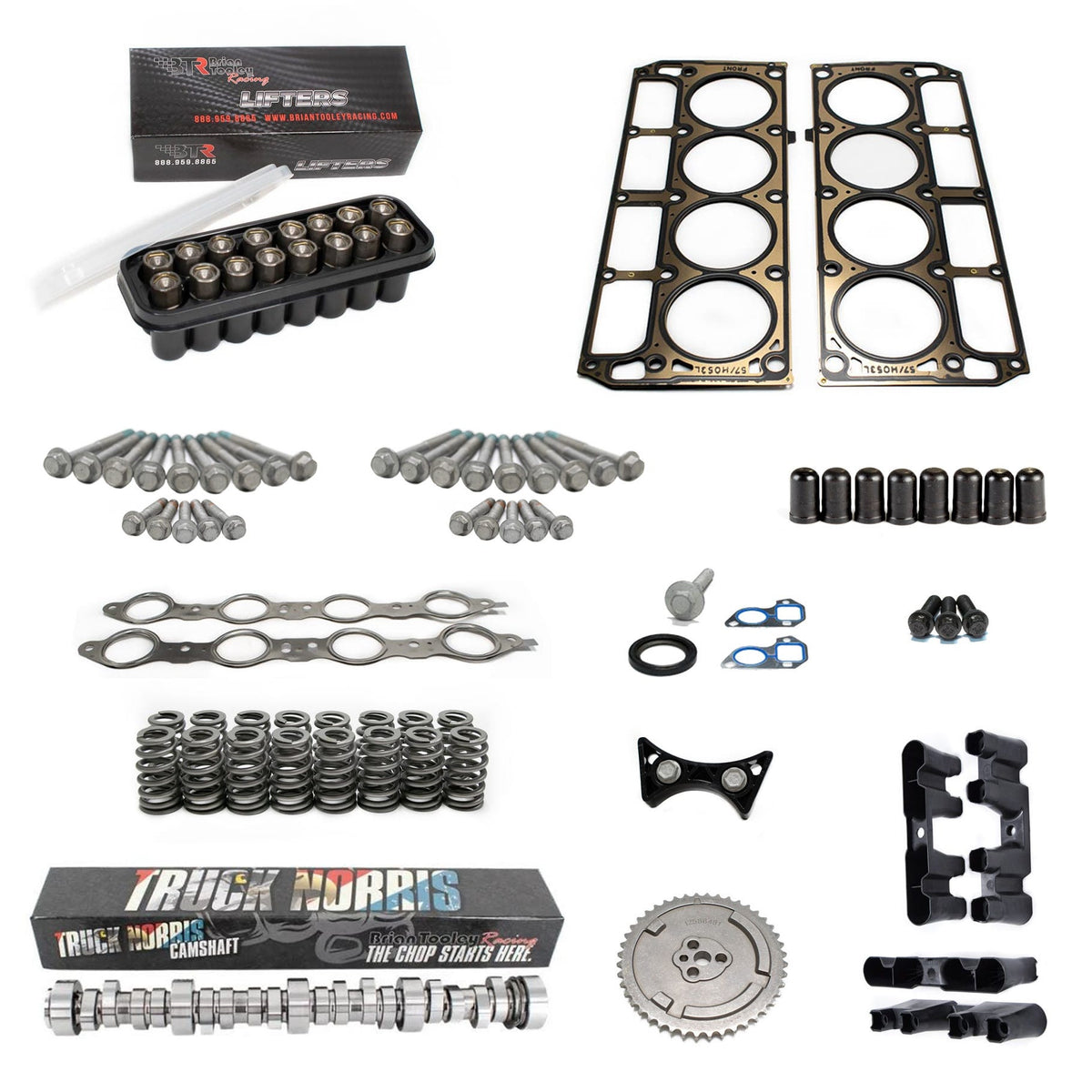 BTR LS TRUCK NORRIS CAM AND DOD / AFM CONVERSION KIT FOR GEN IV NON VVT 5.3 LS ENGINES Main image