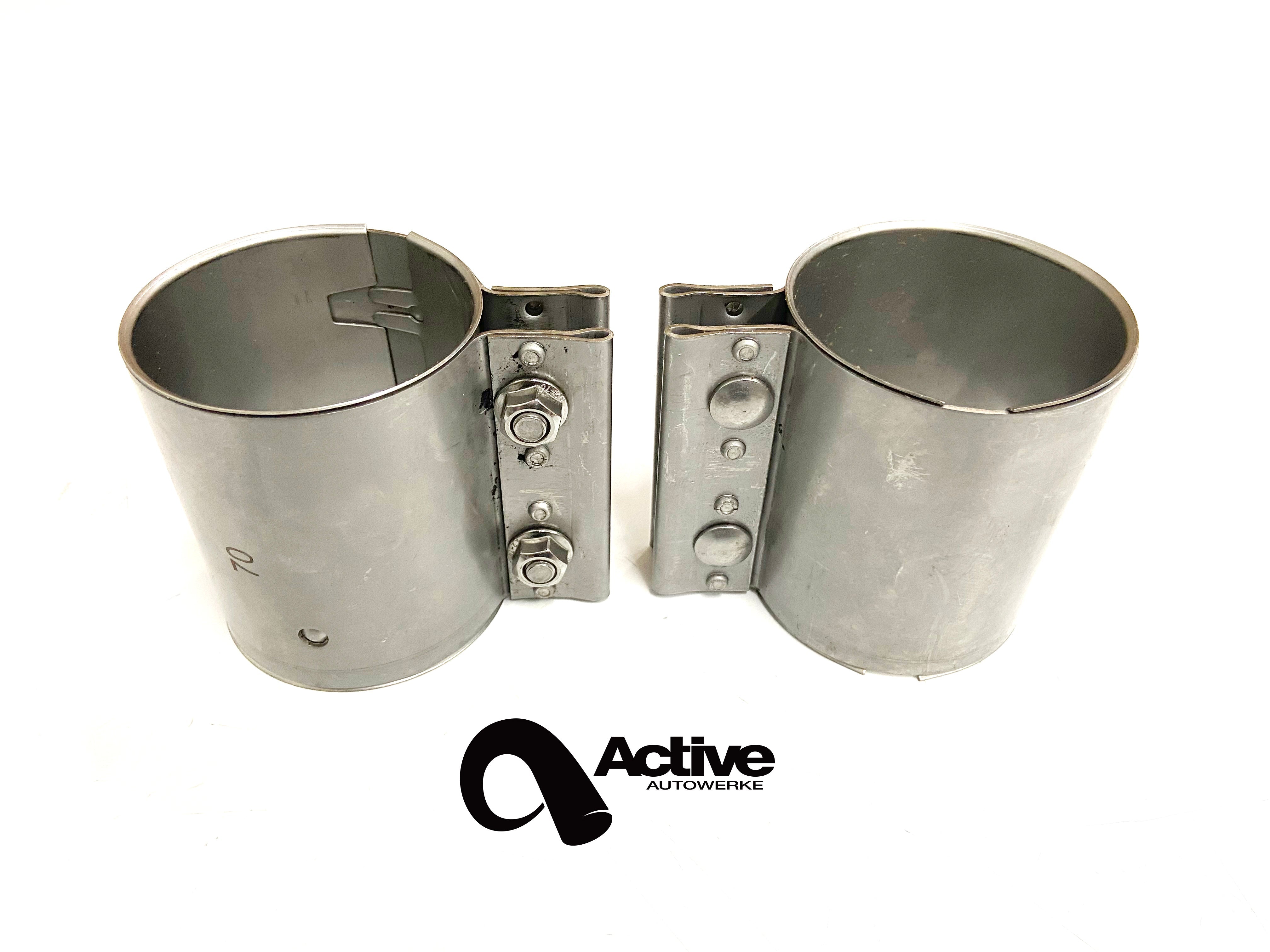 Active Autowerke Exhaust Clamp Set G8X x-pipe and equal length and X3M equal length Secondary image