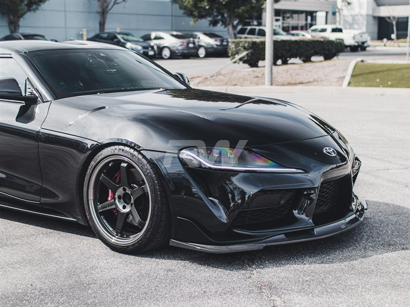 Toyota Supra Carbon Fiber Front Lip Spoiler Main image