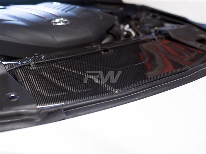 Toyota Supra A90 Carbon Fiber Cooling Shroud Secondary image