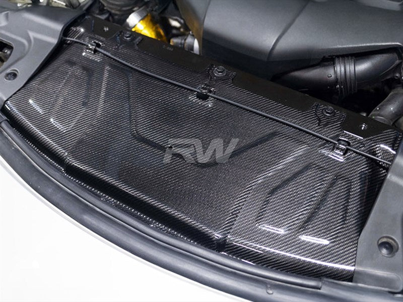 Toyota Supra A90 Carbon Fiber Cooling Shroud