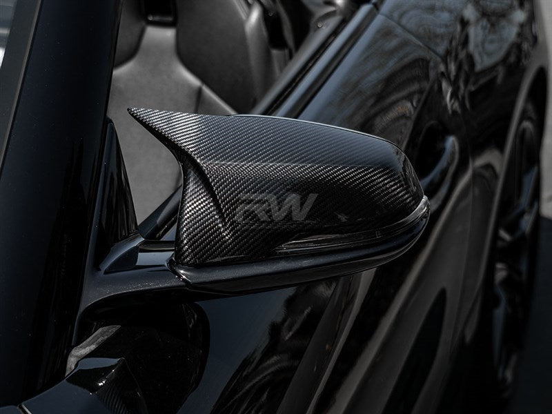 Toyota Supra M Style Carbon Fiber Mirror Caps Main image
