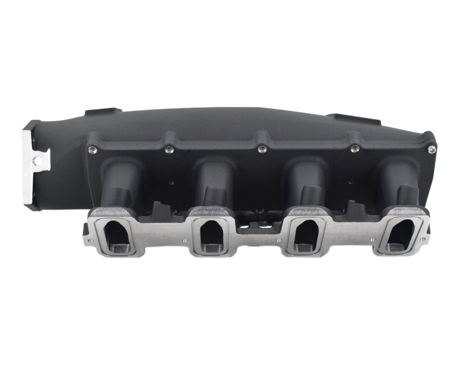 BTR TRINITY INTAKE MANIFOLD FOR CATHEDRAL PORT ENGINES - BLACK - TRA-1-BLK-P105 Secondary image