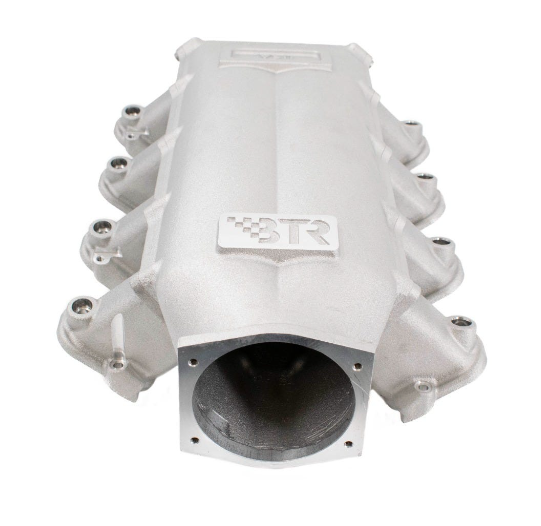 BTR TRINITY INTAKE MANIFOLD FOR LS3 ENGINES - NATURAL - VERSION 2 INTAKE RUNNERS - TRA-3-P105-V2