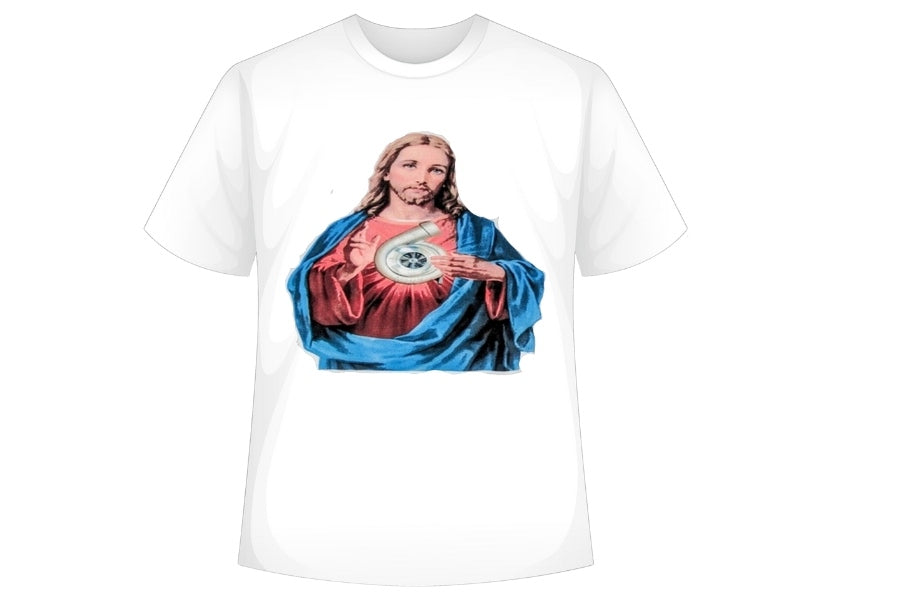 Full-Race Turbo Jesus Short Sleeve T-Shirt