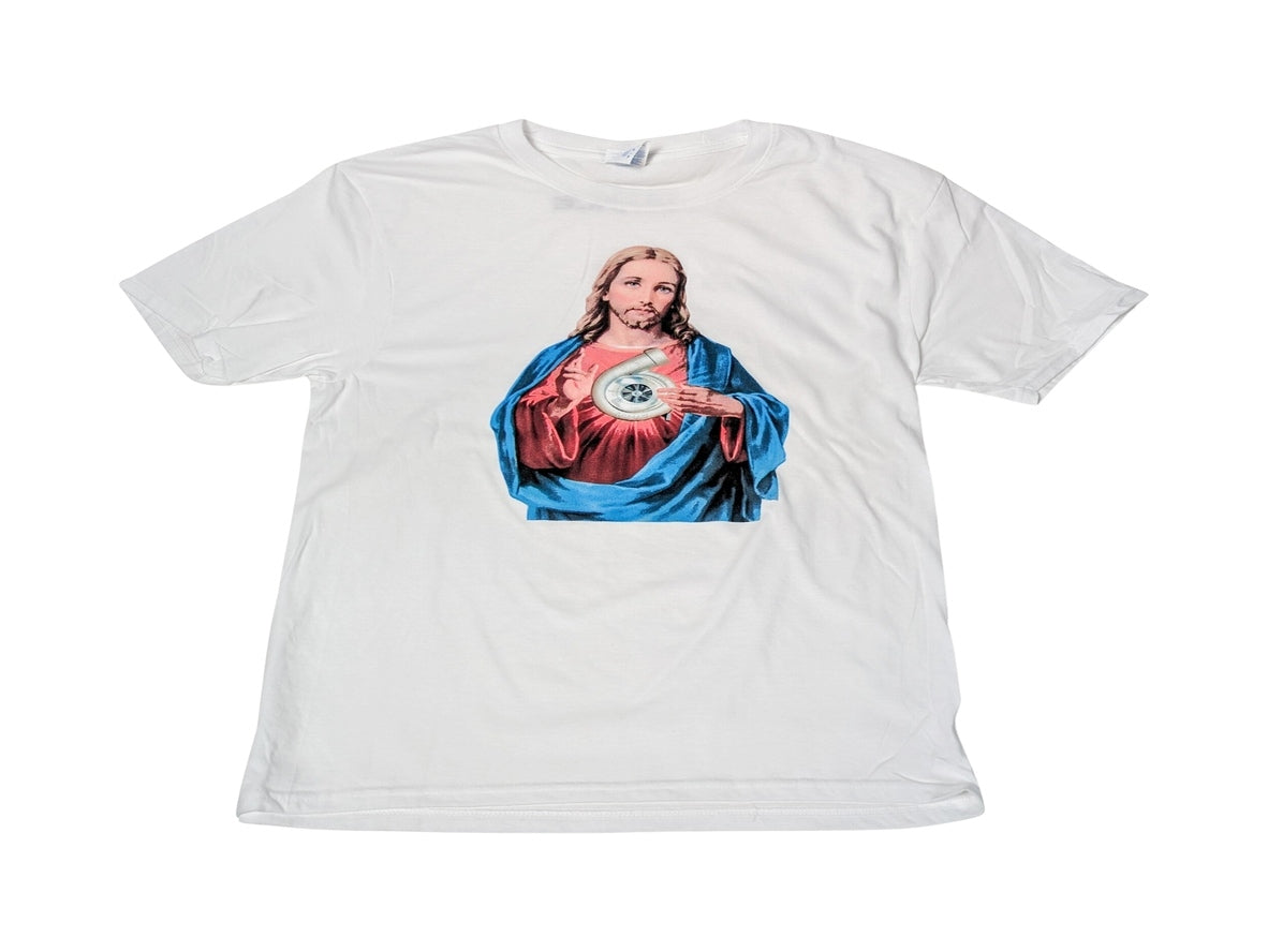 Full-Race Turbo Jesus Short Sleeve T-Shirt