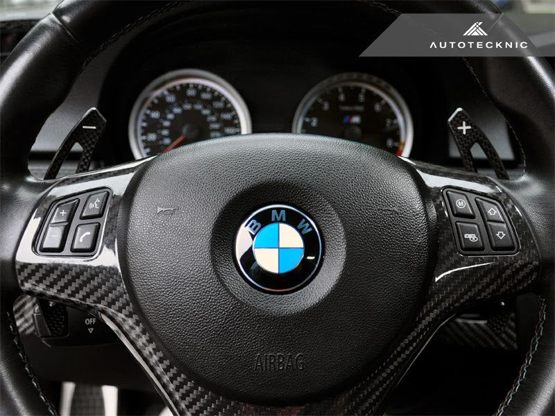 AutoTecknic E-Chassis Dry Carbon Competition Shift Paddle Set - DCT Secondary image