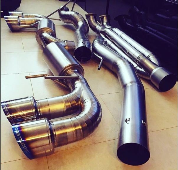 Boost Logic R35 4″ Titanium Exhaust Nissan R35 GTR 09+