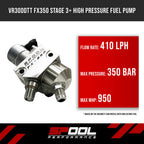 Spool FX-350 Stage 3+ Upgraded High Pressure Pump [VR30DDTT]