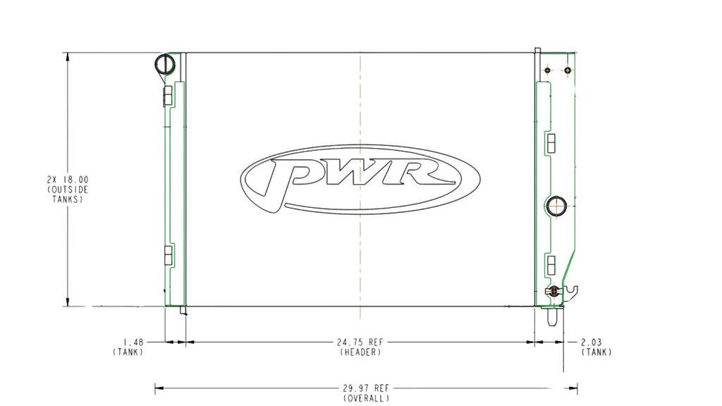 1997-2004 Chevrolet Corvette (C5) Radiators