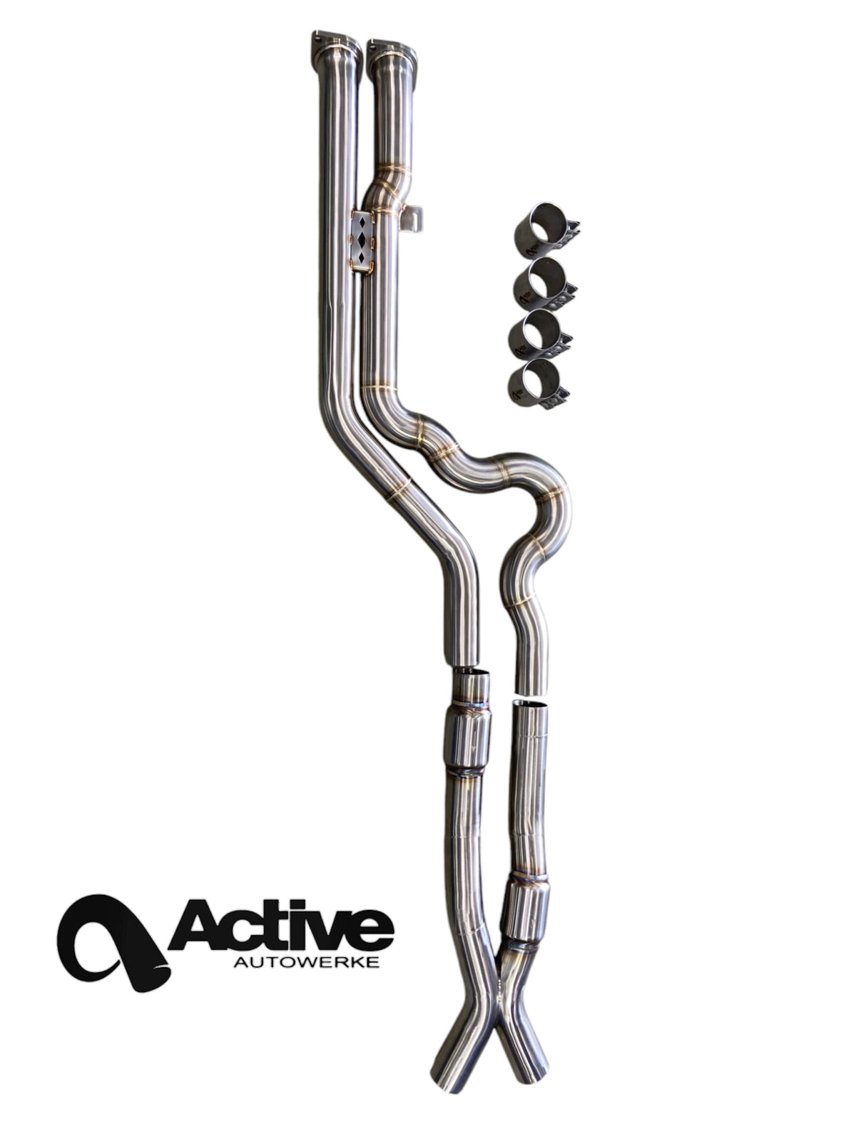 Active Autowerke X3M / X4M Signature Equal Length midpipe Main image