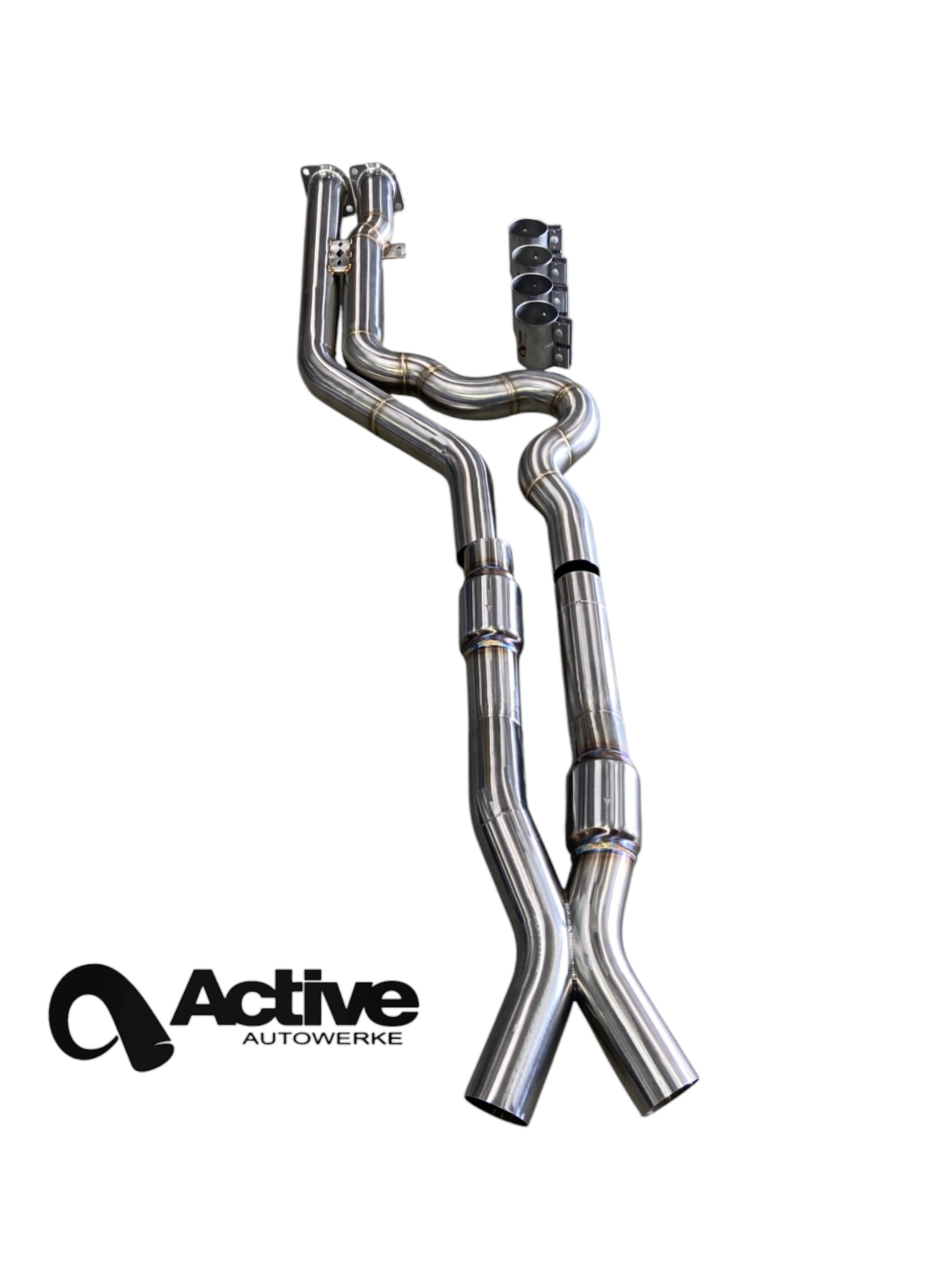 Active Autowerke X3M / X4M Signature Equal Length midpipe Secondary image