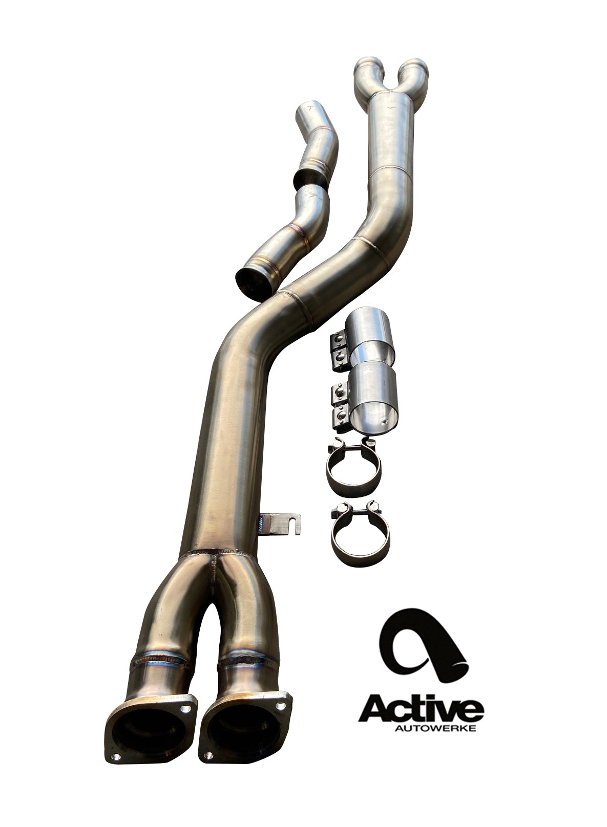 Active Autowerke X3M / X4M Signature single mid-pipe Secondary image