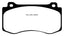 EBC 05-10 Chrysler 300C 6.1 SRT8 Yellowstuff Front Brake Pads (Excl 6 Piston Calipers)