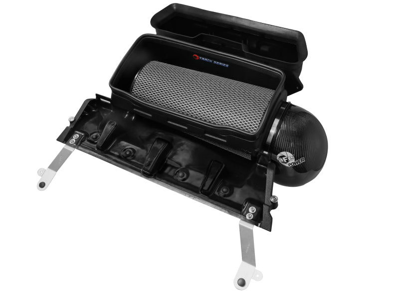 aFe 21-23 RAM 1500 TRX Track Series Carbon Fiber Cold Air Intake System w/ Pro 5R Filter Main image