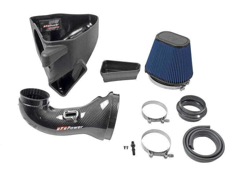 aFe 17-12 Chevrolet Camaro ZL1 (6.2L-V8) Track Series Carbon Fiber CAI System w/ Pro 5R Filters (view 3)