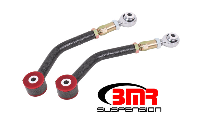 BMR 08-17 Challenger Upper Control Arms On-Car Adj. Rod Ends (Polyurethane) - Black Hammertone Main image