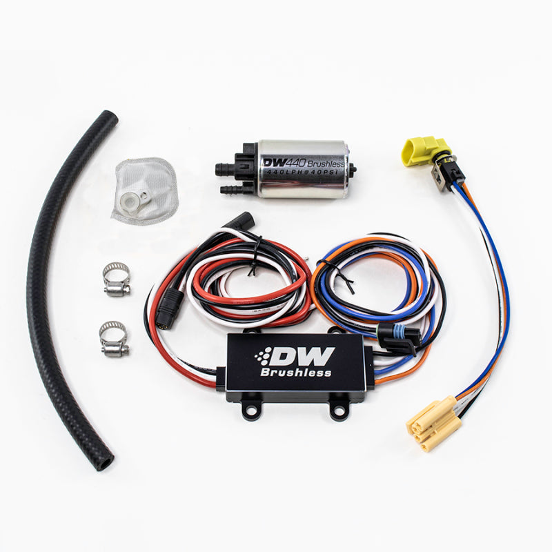 DeatschWerks 11-19 Ford Mustang X2 Series -10AN CPE Plumbing Kit Main image