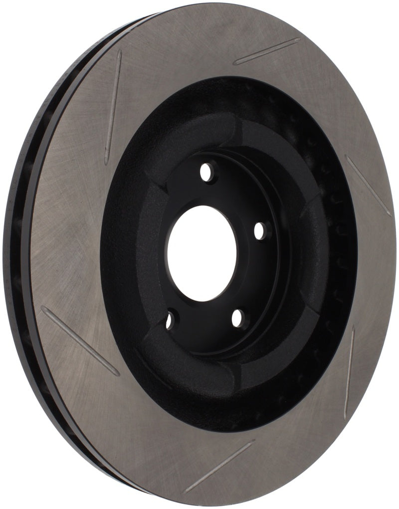StopTech Power Slot 06-10 Chevrolet Corvette Front Left Slotted Rotor Main image
