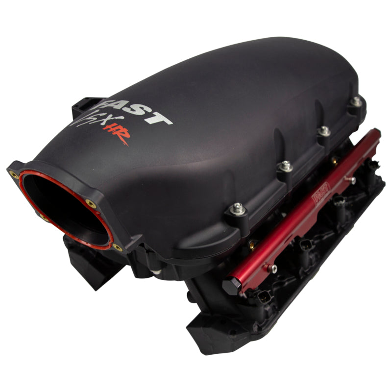 FAST LSX Manifold 103MM Gen III LS Rectangular Port - Black (view 4)