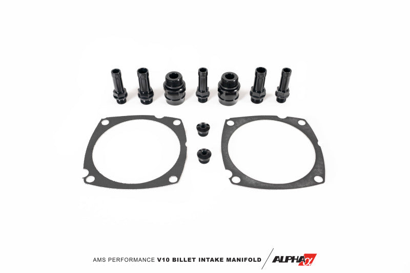 AMS Performance V10 Audi R8 / Lamborghini Huracan / Performance Billet Intake Manifold - CLR Anodize