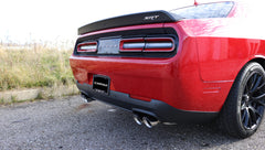 Corsa 15-17 Dodge Challenger Hellcat Dual Rear Exit Extreme Exhaust w/ 3.5in Polished Tips