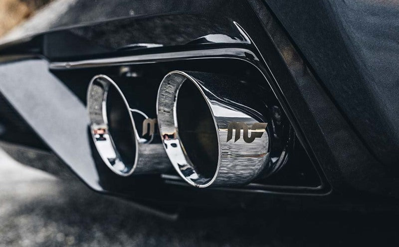 MagnaFlow 09-11 Chev Corvette V8 6.2L Comp Series Quad Center Rear Exit SS Cat-Back Perf Exhaust (view 7)
