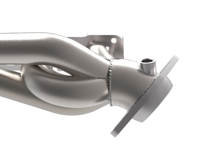 aFe Power Twisted Steel 304SS Shorty Header 2021 Ram 1500 TRX V8-6.2L (uncoated) (view 2)