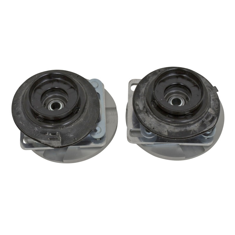 BBK 05-14 Mustang Caster Camber Plate Kit - Silver Anodized Finish (view 6)