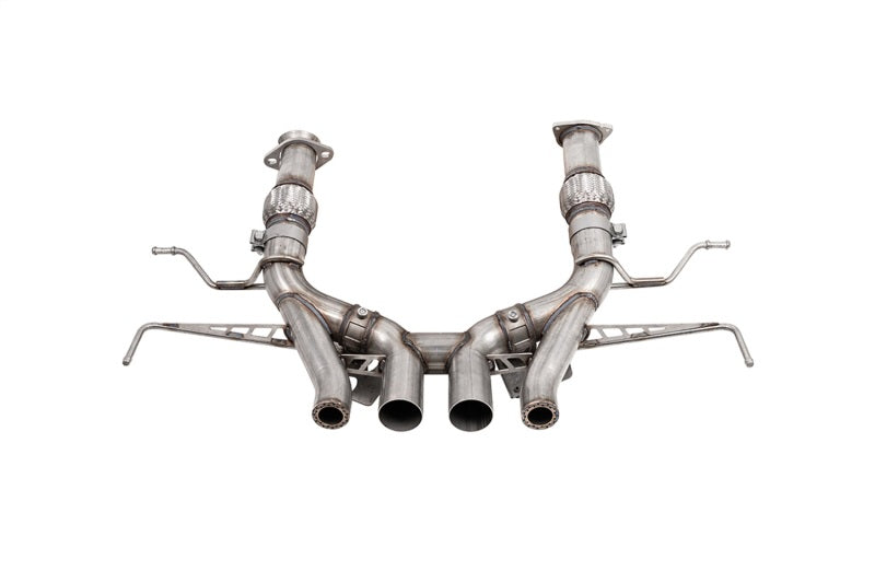 Corsa 2023 Chevrolet Corvette C8 Z06 3in Valved Cat-Back Exhaust Muffler Delete Track System w/o Tip Main image