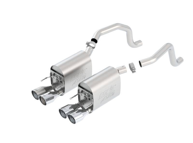 Borla 09-12 Chevy Corvette C6 Coupe/Convertible 6.2L 8cyl Aggressive ATAK Exhaust Main image