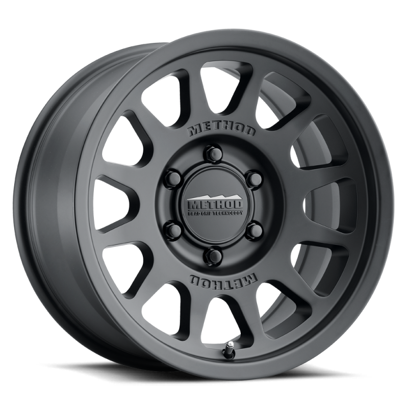 Method MR703 17x8.5 +25mm Offset 6x135 87mm CB Matte Black Wheel Main image