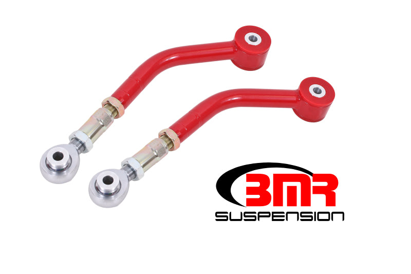 BMR 08-17 Challenger Upper Control Arms On-Car Adj. Rod Ends (Polyurethane) - Red Main image