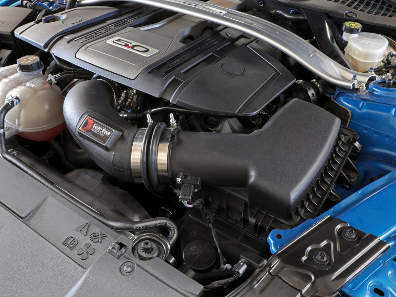 aFe Super Stock Induction System Pro Dry S Media 18-20 Ford Mustang V8-5.0L (view 2)