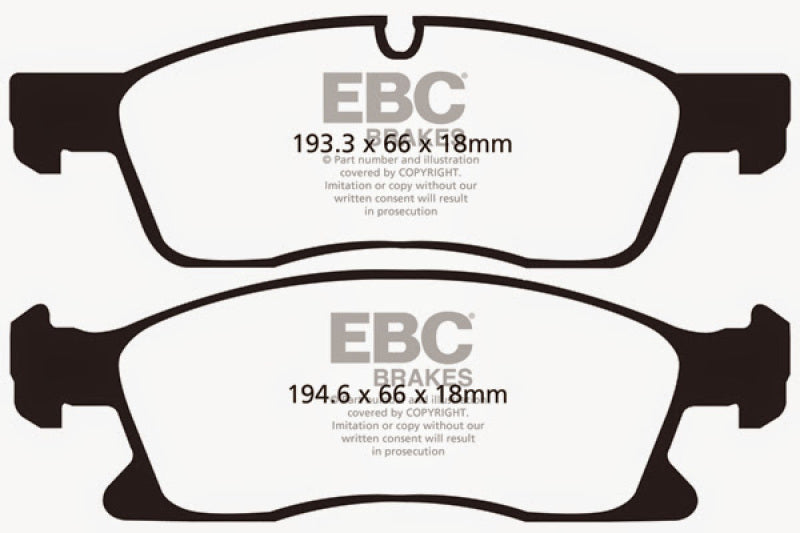 EBC Brakes Bluestuff Street and Track Day Brake Pads Main image