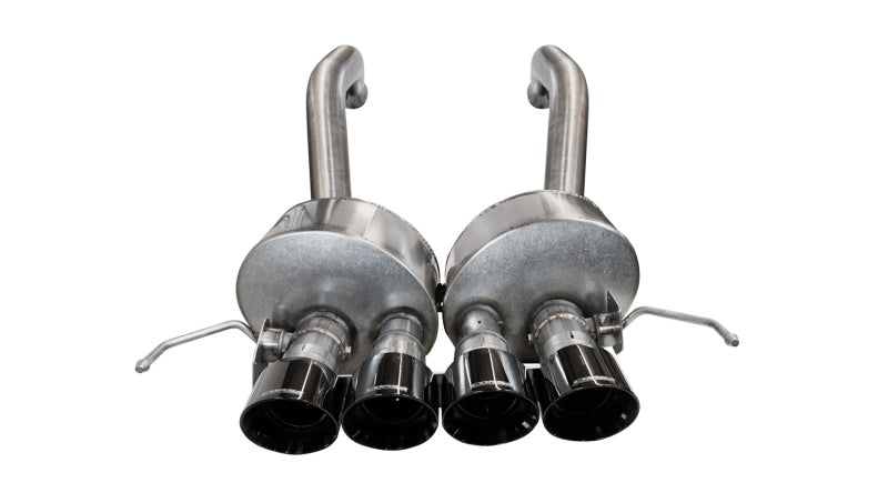 Corsa 2014-2019 Chevrolet Corvette C7 Z06 6.2L 2.75in Xtreme Axle-Back w/ Dual NPP & Quad Black Tips (view 5)