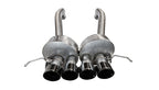 Corsa 2014-2019 Chevrolet Corvette C7 Z06 6.2L 2.75in Xtreme Axle-Back w/ Dual NPP & Quad Black Tips (view 5)