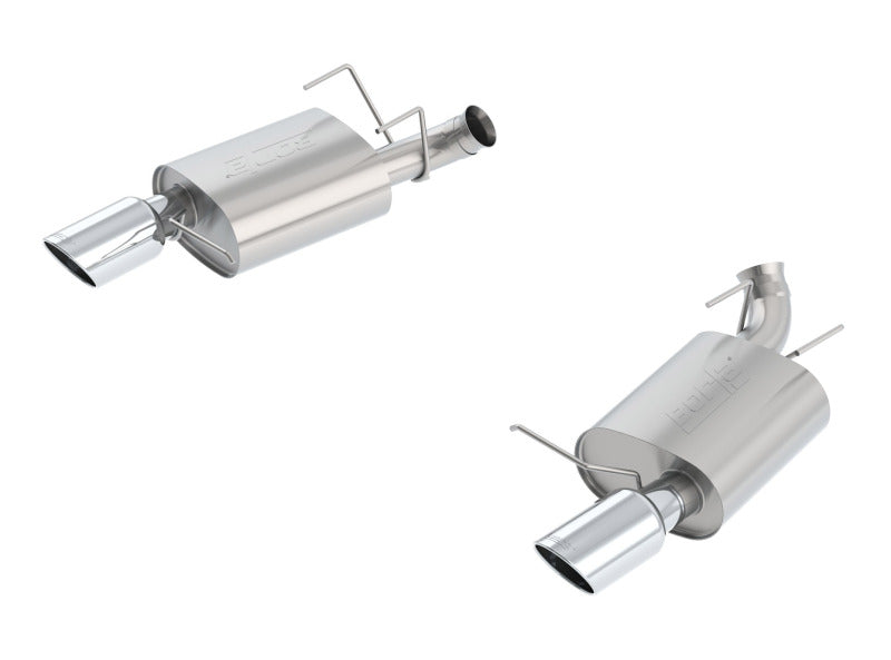 Borla 13-14 Mustang GT/Boss 302 5.0L V8 RWD Single Split Rr Exit S-Type Exhaust (rear section only) Main image