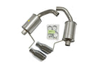 Roush 15-26 Ford Mustang 3.7L/2.3L V6/I4 Exhaust Kit w/ Round Tips