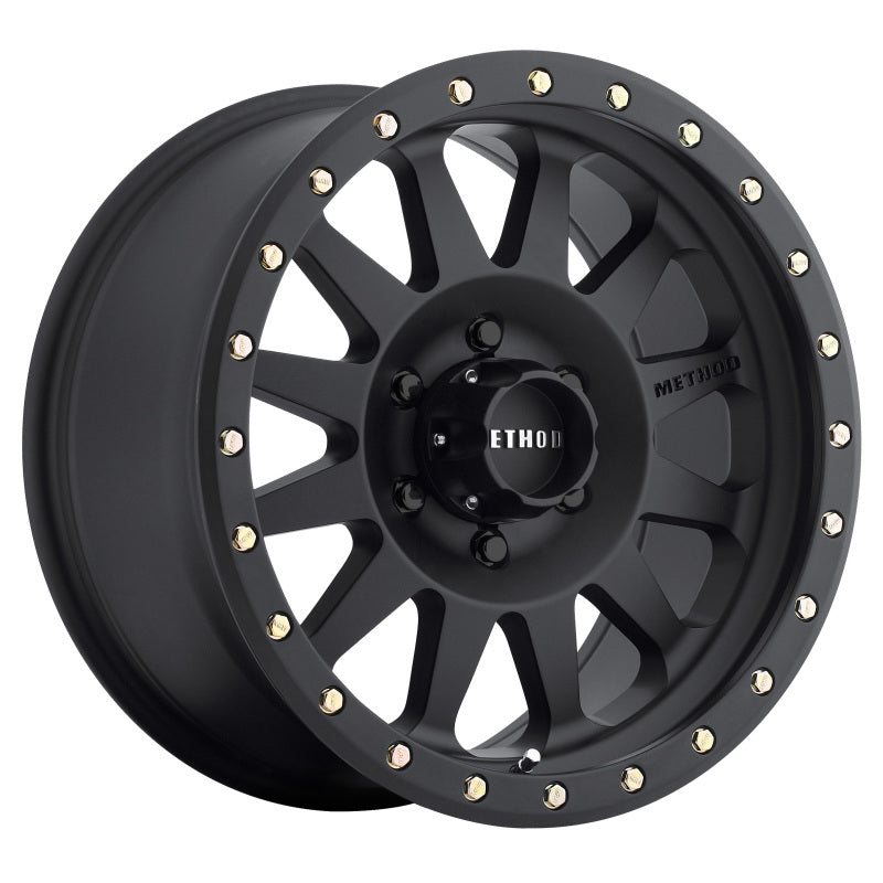 Method MR304 Double Standard 18x9 +18mm Offset 6x135 94mm CB Matte Black Wheel Main image