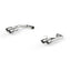 MBRP 18-20 Ford Mustang GT 2.5in T304 Non Active Dual Axle Back Exhaust System - 4in Dual Wall Tips