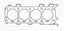 Cometic 11 Ford Modular 5.0L 94mm Bore.040 Inch MLS Right Side Head Gasket