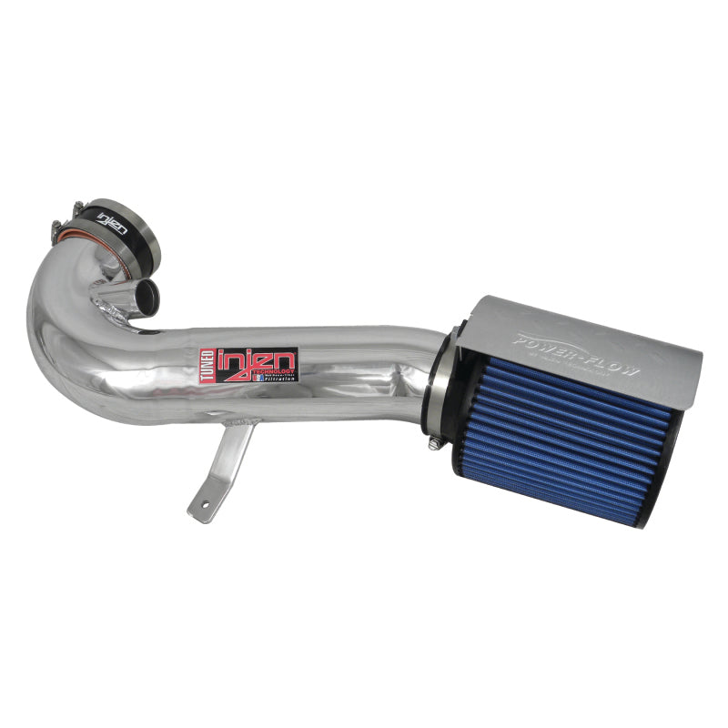 Injen 11 Ford Mustang GT V8 5.0L Power-Flow Polished Short Ram Air Intake w/ MR Tech & Heat Shield (view 2)