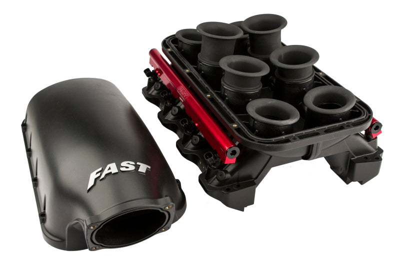 FAST LSX Manifold 103MM Gen III LS Rectangular Port - Black (view 6)
