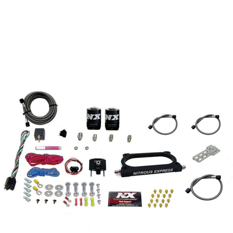 Nitrous Express 07-14 Ford Mustang GT500 Nitrous Plate Kit (50-250HP) w/o Bottle Main image