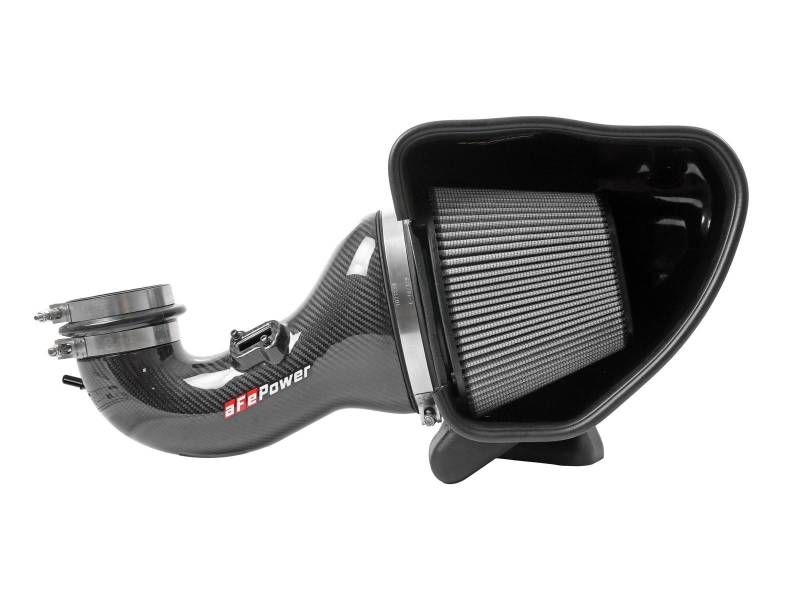 aFe 17-12 Chevrolet Camaro ZL1 (6.2L-V8) Track Series Carbon Fiber CAI System w/ Pro-DRY S Filters (view 3)