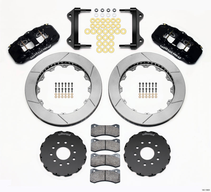 Wilwood AERO6 Front Hat Kit 15.00 97-04 Corvette C5/Z06 05-13 C6 Main image