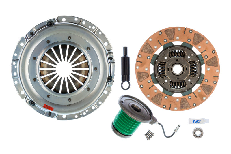 Exedy 2005-2010 Ford Mustang V8 Stage 2 Cerametallic Clutch Cushion Button Disc Main image